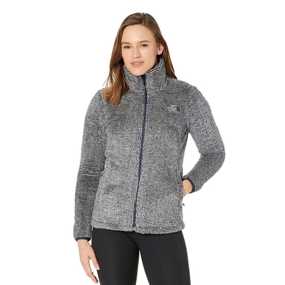 The North Face Osito Navy and Grey Heather, Large (D4)